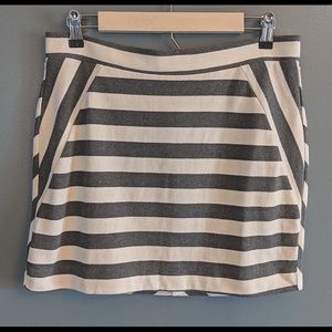 Striped Mini Skirt